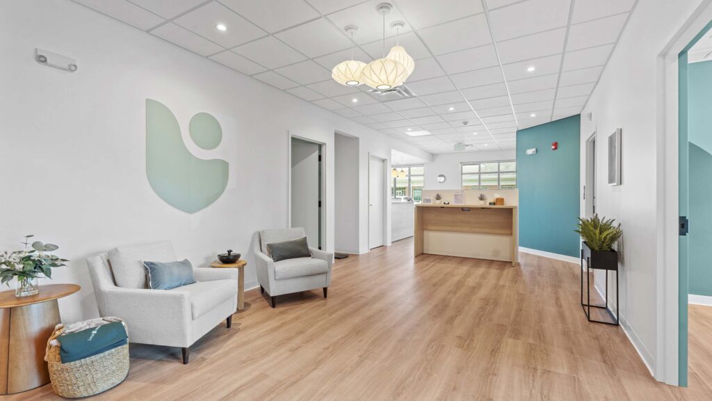 Rocky Hill reception area